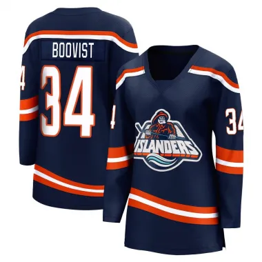 Navy Women's Adam Boqvist Breakaway New York Islanders Special Edition 2.0 Jersey