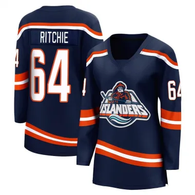 Navy Women's Calum Ritchie Breakaway New York Islanders Special Edition 2.0 Jersey