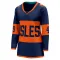 Navy Women's Eetu Liukas Breakaway New York Islanders 2024 Stadium Series Jersey