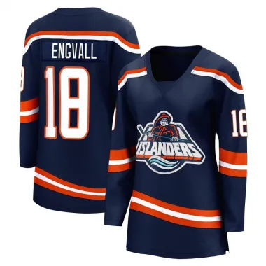 Navy Women's Pierre Engvall Breakaway New York Islanders Special Edition 2.0 Jersey