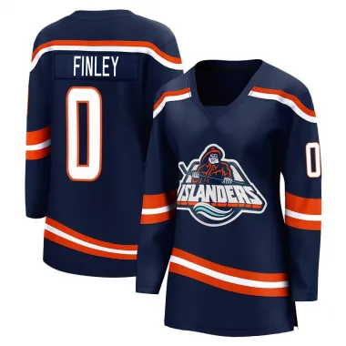 Navy Women's Quinn Finley Breakaway New York Islanders Special Edition 2.0 Jersey