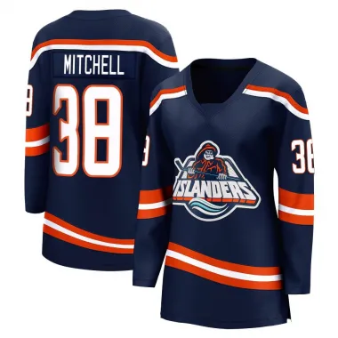 Navy Women's Travis Mitchell Breakaway New York Islanders Special Edition 2.0 Jersey