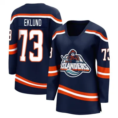Navy Women's Victor Eklund Breakaway New York Islanders Special Edition 2.0 Jersey
