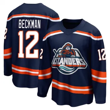 Navy Youth Adam Beckman Breakaway New York Islanders Special Edition 2.0 Jersey