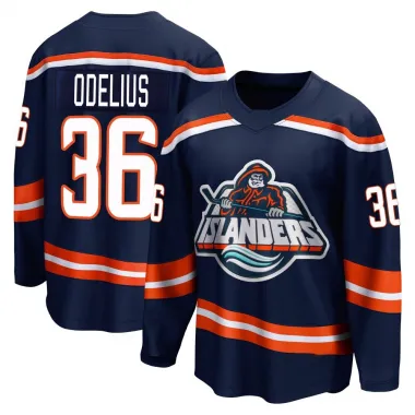 Navy Youth Calle Odelius Breakaway New York Islanders Special Edition 2.0 Jersey