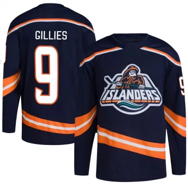 Navy Youth Clark Gillies Authentic New York Islanders Reverse Retro 2.0 Jersey