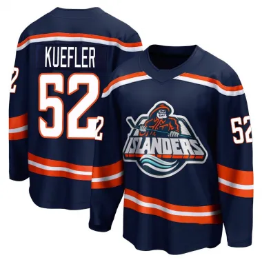 Navy Youth Daylan Kuefler Breakaway New York Islanders Special Edition 2.0 Jersey