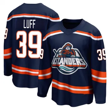 Navy Youth Matt Luff Breakaway New York Islanders Special Edition 2.0 Jersey
