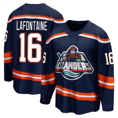 Navy Youth Pat LaFontaine Breakaway New York Islanders Special Edition 2.0 Jersey