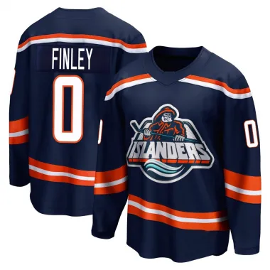 Navy Youth Quinn Finley Breakaway New York Islanders Special Edition 2.0 Jersey