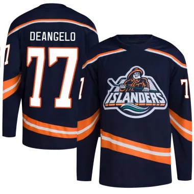 Navy Youth Tony DeAngelo Authentic New York Islanders Reverse Retro 2.0 Jersey