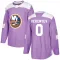 Purple Men's Gleb Veremyev Authentic New York Islanders Fights Cancer Practice Jersey
