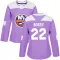 Purple Women's Mike Bossy Authentic New York Islanders Fights Cancer Practice Jersey