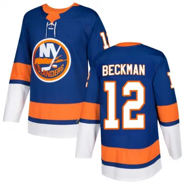 Royal Men's Adam Beckman Authentic New York Islanders Home Jersey