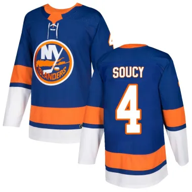 Royal Men's Carson Soucy Authentic New York Islanders Home Jersey