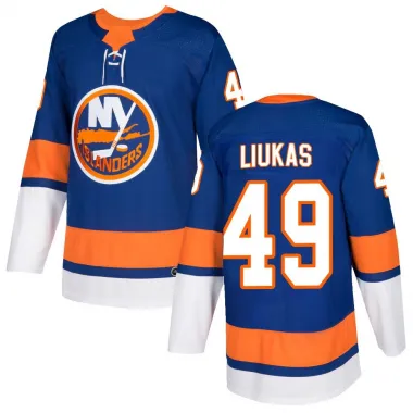 Royal Men's Eetu Liukas Authentic New York Islanders Home Jersey