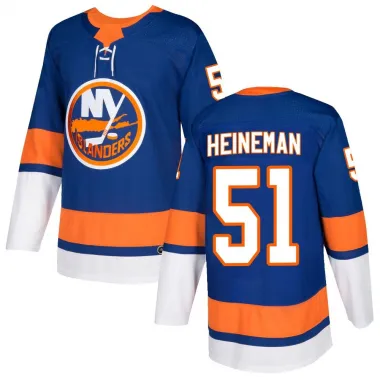 Royal Men's Emil Heineman Authentic New York Islanders Home Jersey