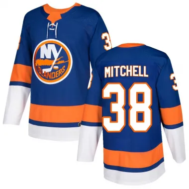 Royal Men's Travis Mitchell Authentic New York Islanders Home Jersey