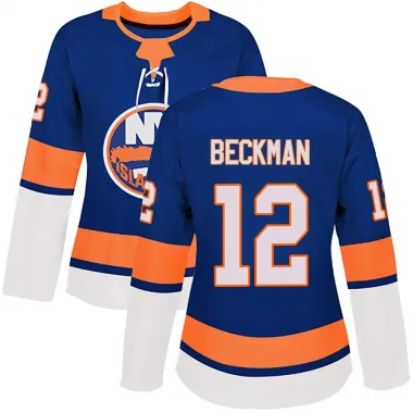 Royal Women's Adam Beckman Authentic New York Islanders Home Jersey