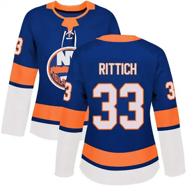 Royal Women's David Rittich Authentic New York Islanders Home Jersey