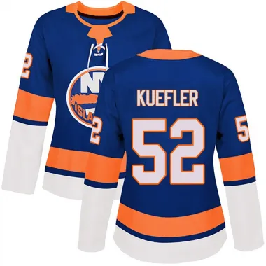 Royal Women's Daylan Kuefler Authentic New York Islanders Home Jersey