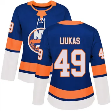 Royal Women's Eetu Liukas Authentic New York Islanders Home Jersey