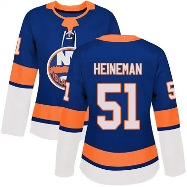 Royal Women's Emil Heineman Authentic New York Islanders Home Jersey