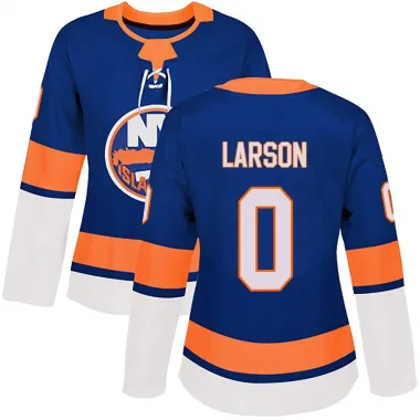 Royal Women's Joey Larson Authentic New York Islanders Home Jersey