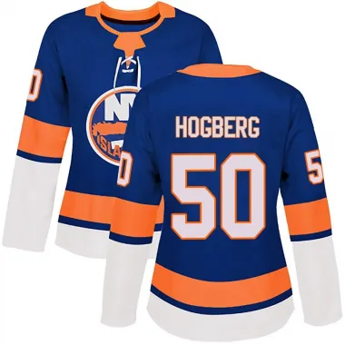 Royal Women's Marcus Hogberg Authentic New York Islanders Home Jersey