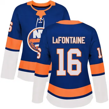 Royal Women's Pat LaFontaine Authentic New York Islanders Home Jersey
