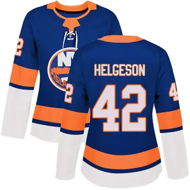 Royal Women's Seth Helgeson Authentic New York Islanders Home Jersey