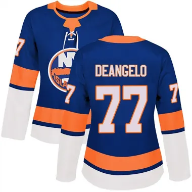 Royal Women's Tony DeAngelo Authentic New York Islanders Home Jersey