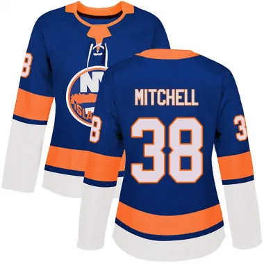 Royal Women's Travis Mitchell Authentic New York Islanders Home Jersey