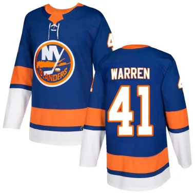 Royal Youth Marshall Warren Authentic New York Islanders Home Jersey