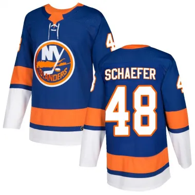 Royal Youth Matthew Schaefer Authentic New York Islanders Home Jersey