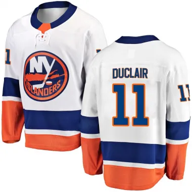 White Men's Anthony Duclair Breakaway New York Islanders Away Jersey