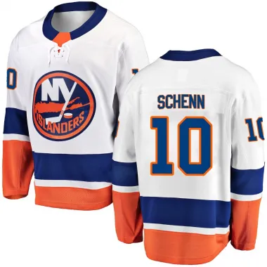 White Men's Brayden Schenn Breakaway New York Islanders Away Jersey