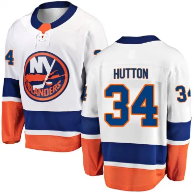White Men's Grant Hutton Breakaway New York Islanders Away Jersey