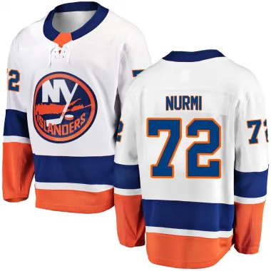 White Men's Jesse Nurmi Breakaway New York Islanders Away Jersey