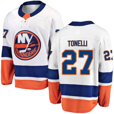 White Men's John Tonelli Breakaway New York Islanders Away Jersey