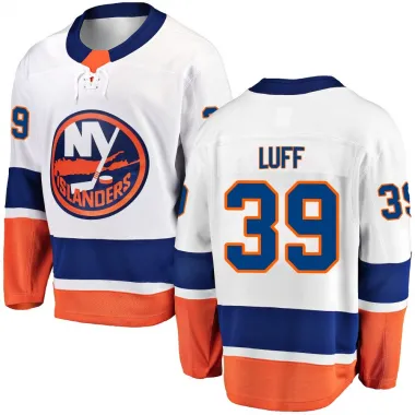 White Men's Matt Luff Breakaway New York Islanders Away Jersey