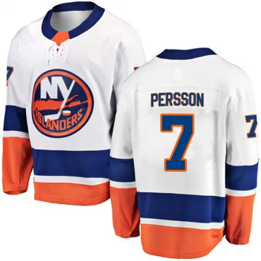 White Men's Stefan Persson Breakaway New York Islanders Away Jersey