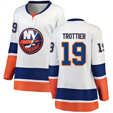 White Women's Bryan Trottier Breakaway New York Islanders Away Jersey
