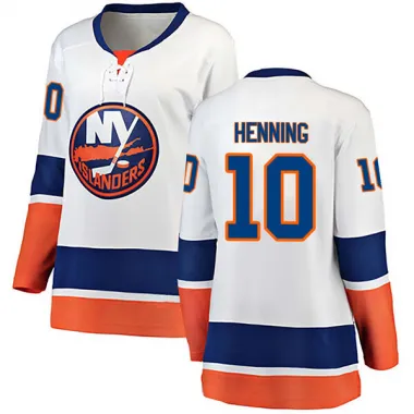 White Women's Lorne Henning Breakaway New York Islanders Away Jersey