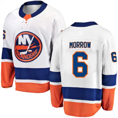 White Youth Ken Morrow Breakaway New York Islanders Away Jersey