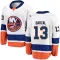 White Youth Mathew Barzal Breakaway New York Islanders Away Jersey
