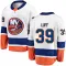 White Youth Matt Luff Breakaway New York Islanders Away Jersey