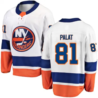 White Youth Ondrej Palat Breakaway New York Islanders Away Jersey